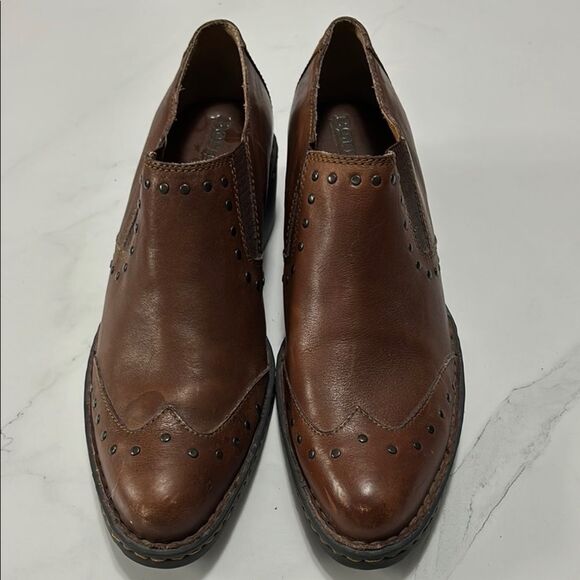 Born Shoes - Born Leather Slip-On Shoes
